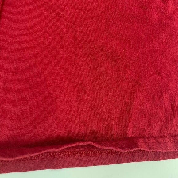 Long Sleeve Oklahoma Sooners Red Tee Shirt - Picture 6 of 10